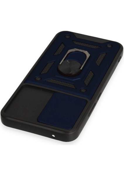 Samsung Galaxy A54 5g Kılıf Pars Lens Yüzüklü Silikon - Lacivert fırsatları