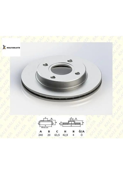 Fren Disk Aynasi Ön Escort Iv-Fiesta-Ka 88-08/1373360/DF2752