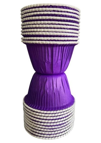 Sufle Kabı (Muffın) Mor 20 Li