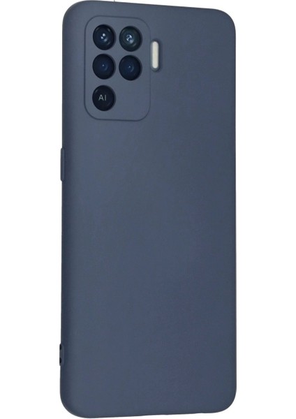 Oppo Reno 5 Lite Kılıf Nano Içi Kadife Silikon - Gri fiyatları