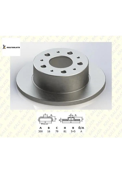 Arka Fren Disk Aynasi 300MM Boxer Iii-Ducato 20Q