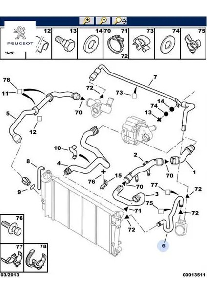 Su Hortumu Peugeot 1307.PL
