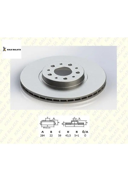 Ön Fren Disk Aynasi Egea-Doblo 1.3/1.6 10-
