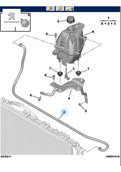 Yedek Su Depo Hortumu Boxer Jumper Iii 2.2 Puma