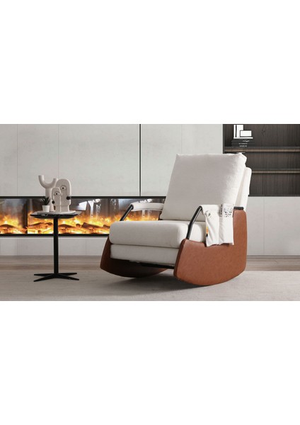 Inox Sallanır Berjer - Taba