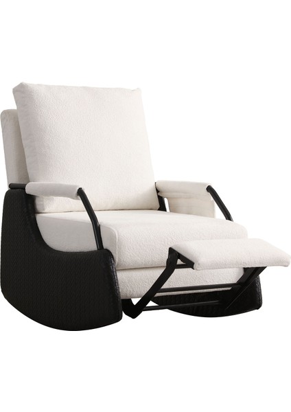 Inox Sallanır Berjer - Siyah fiyatları