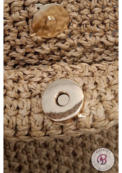 El Yapımı Mood Desen Kağıt Ip Hasır Telefon Çantası, Şık ve Doğal Tasarım fırsatları