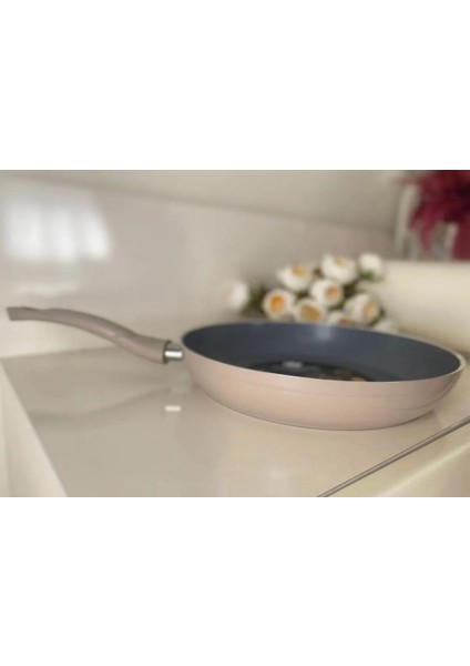Pan-Dora Serisi 28CM Kristal Seramik Tek Kulp Tava fiyatları