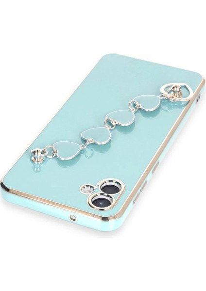 Samsung Galaxy A04E Kılıf Esila Silikon - Su Yeşili modelleri