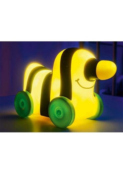 Renkli Bebek Gece Lambası, Güvenli ve Şık Tasarım, Yumuşak Işık, Rahat Uyku Desteği