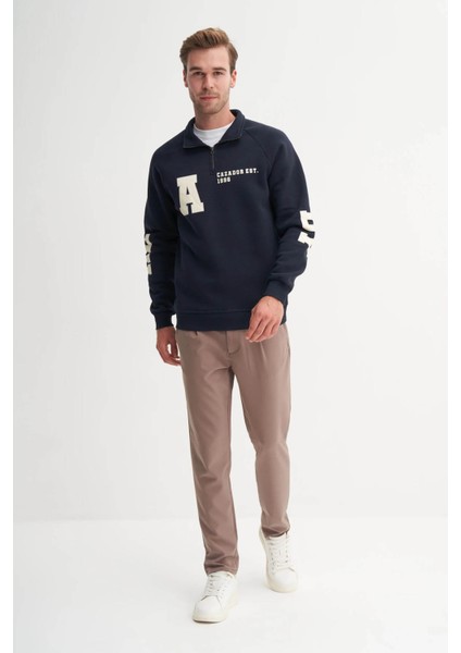 Lacivert Erkek Sweatshirt 53860 fırsatları