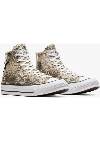 Chuck 70 Unisex Gri Deri Sneaker fiyatları