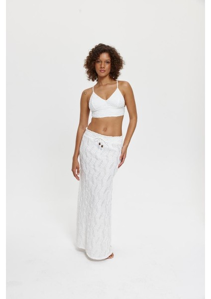 P15110 Sırtı Bağçıklı Bluz