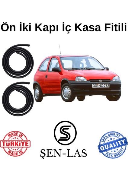 Opel Corsa B Tek Kapı Şen-Las Ön Iki Kapı Fitili ŞL7204