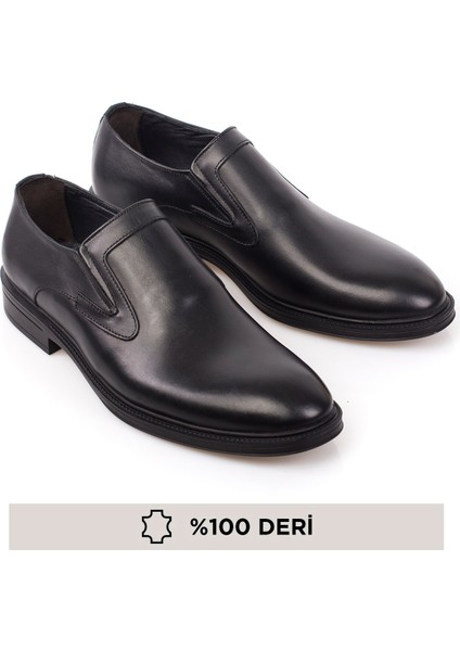 Hakiki Deri Klasik Bağcıksız Iç Dış Deri Erkek Ayakkabı