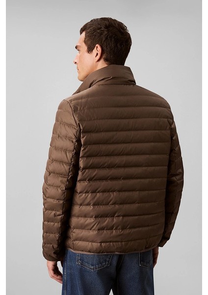 Erkek Hafif Naylon Kapitone Şişme Gri Ceket LV04LC506G-PDK modelleri