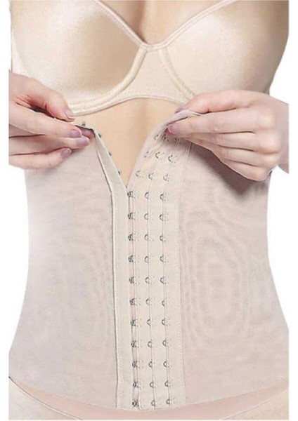 Agraflı Bel Korse Xl Beden (Siyah Renk)