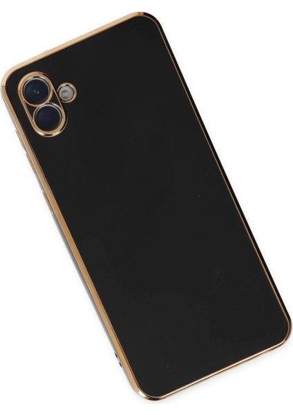 Samsung Galaxy A04E Kılıf Volet Silikon - Siyah modelleri