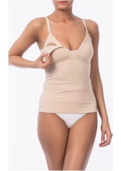 Kadın Bej Emzirme Atleti