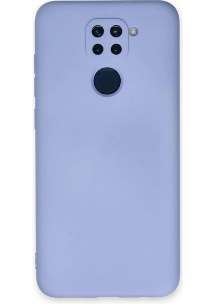Xiaomi Redmi Note 9 Kılıf Nano Içi Kadife Silikon - Lila