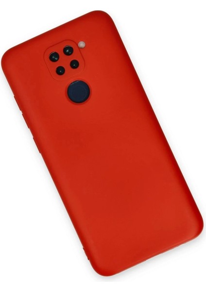 Xiaomi Redmi Note 9 Kılıf Nano Içi Kadife Silikon - Kırmızı fiyatları