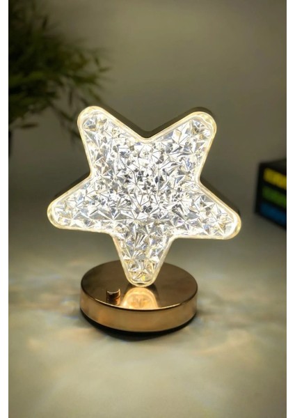 Renkli Yuvarlak LED Gece Lambası, Dokunmatik, Şarjlı, Masa ve Yatak Yanı Işık modelleri