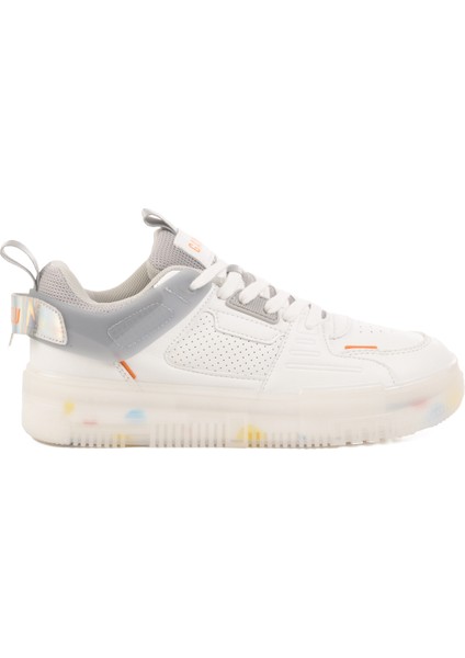 Beyaz-Füme Fileli Unisex Sneaker Frey G modelleri