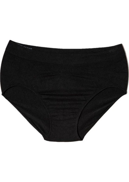 2006 Kadın Dikişsiz Taktel Külot Siyah