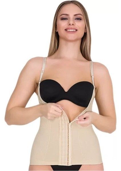 Agraflı Göğüs Altı Ayar Askılı Atlet Korse 1 Beden Inceltir, Göbek ve Bel Bölgesini Sıkılaştırır fiyatları
