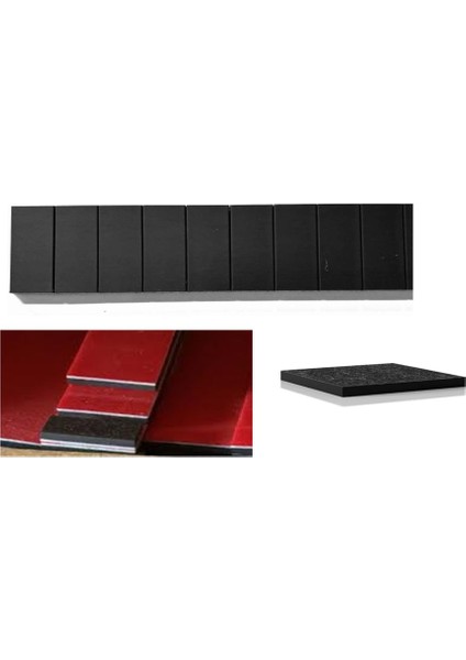Dekorasyon Köpük Yapışkanlı Mıknatıs Magnet, 2x1 cm Güçlü Çok Amaçlı Süsleme Mıknatısı fiyatları