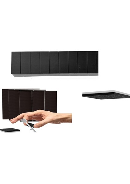 Dekorasyon Köpük Yapışkanlı Mıknatıs Magnet, 2x1 cm Güçlü Çok Amaçlı Süsleme Mıknatısı fırsatları