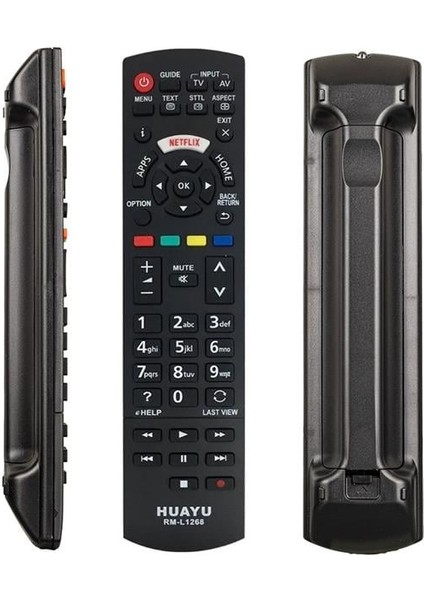 Huayu RM-L1268 Panasonic Netflix Tuşlu Universal LCD Tv Kumandası