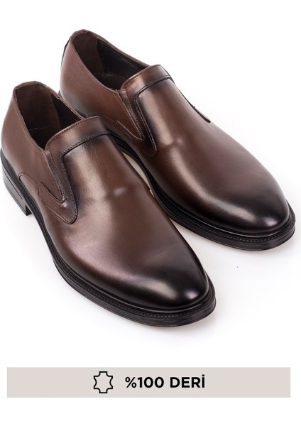 Hakiki Deri Klasik Bağcıksız Iç Dış Deri Erkek Ayakkabı