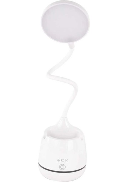 Şarjlı LED Masa Lambası, Ayarlanabilir Işık, Kalemlik ve Telefon Standı ile Okuma Keyfi fiyatları