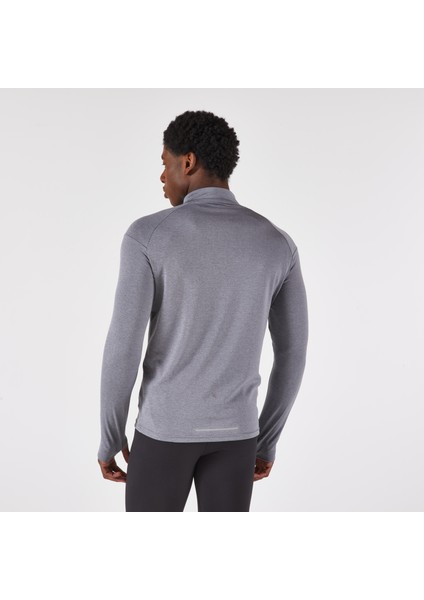 Kiprun Erkek Uzun Kollu Koşu Tişörtü - Gri - Kiprun Run 100 modelleri
