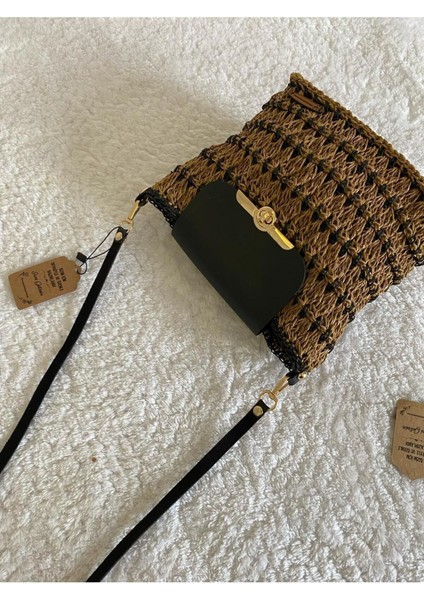 Hasır Kahverengi Omuz Çantası, Şık ve Doğal Tasarım ile Günlük Kullanım Için Ideal fiyatları