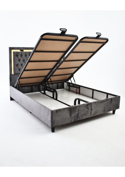 Vera Form Tek Kişilik Yatak Baza Başlık Seti (150 x 200)