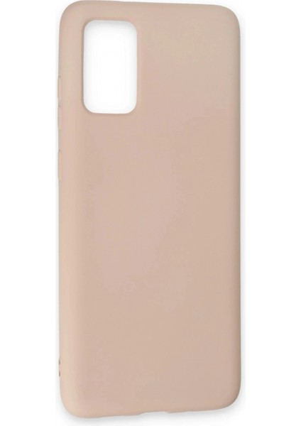 Samsung Galaxy S20 Plus Kılıf Nano Içi Kadife Silikon - Pudra modelleri