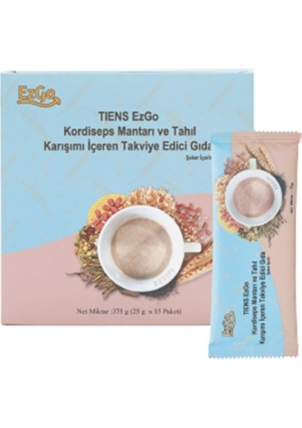 Ezgo Kordiseps Mantarı ve Tahıl Içeren Takviye Edici Gıda