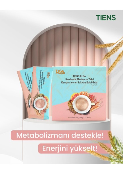 Ezgo Kordiseps Mantarı ve Tahıl Içeren Takviye Edici Gıda fiyatları