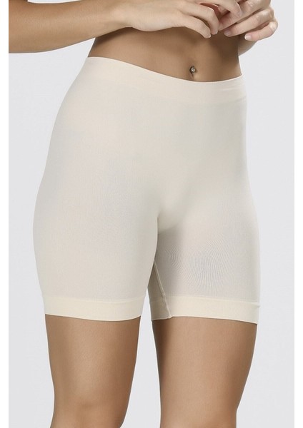 Kadın Ten Taktel Dikişsiz Şort 2007 modelleri