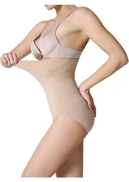 Kadın Ten Slip Yüksek Bel Korse