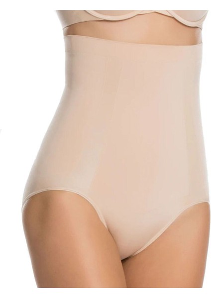 Lazer Kesim Iz Yapmayan Yüksek Bel Slip Korse