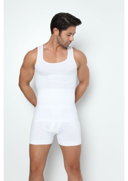 Secret Moda 2'li Set Erkek Korse Atlet ve Boxer Korse | Erkek Korse Seti modelleri