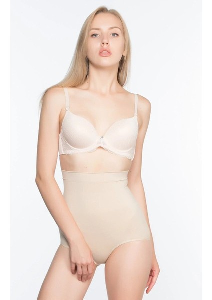 Lacivert Tekstil Layza Form Slip Yüksek Bel Korse 13003