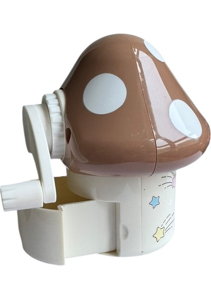 Sevimli Mantar Tasarımlı Kalemtraş, 4 Renk, Polka Noktalı, Çocuklar Için modelleri