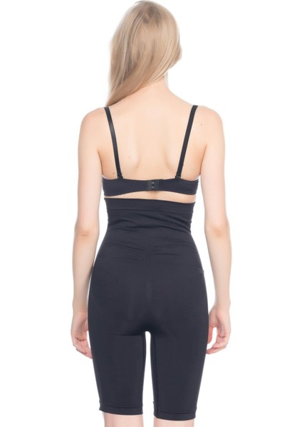 Kadın Siyah Seamless Uzun Paçalı Boxer Korse MI16SKR00006 modelleri