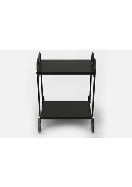 Truva Retro Ferforje Metal Komodin Siyah fiyatları