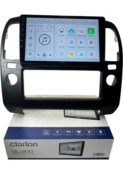 Nissan Navara 2006-2010 Clarion 4-64 Tam Profesyonel Oem Multimedia fiyatları