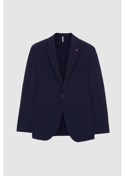 Slim Fit Lacivert Düz Takim Elbise indirimleri